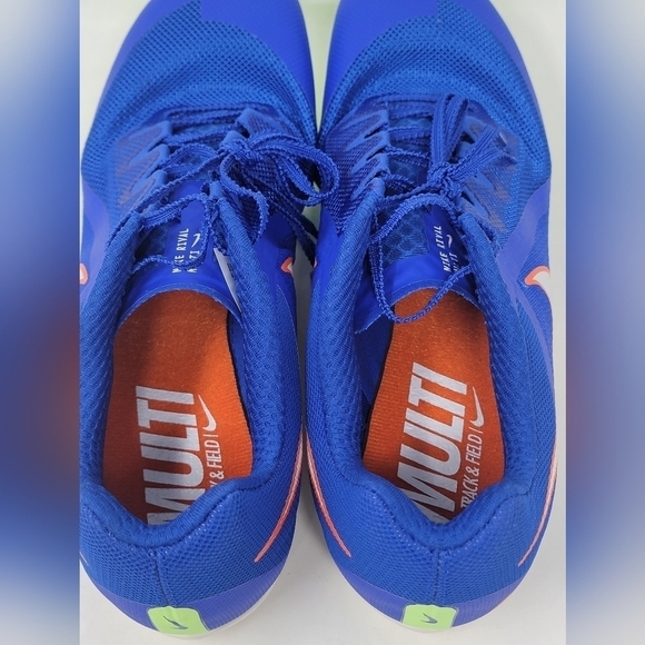 Nike Zoom Rival Track & Field Shoes DC8749-401 Blue Green Men’s Size 11.5 New main image 5